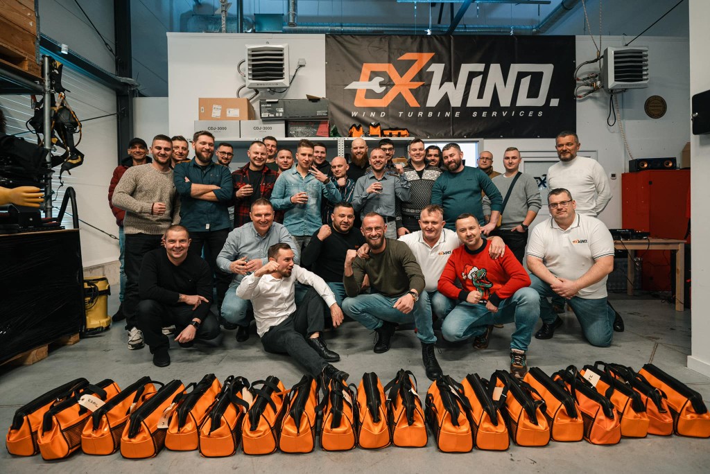 ExWind team group photo at headquarters